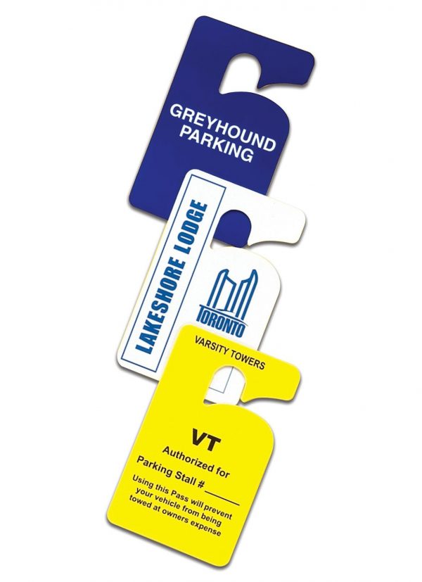 Paper Permit Hanger - Single Sided LP-PPH-SS Door and Permit Hangers