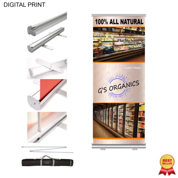 Premium Retractable Pull Up Banners