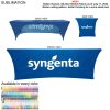 Sublimated Stretch Fit Table Throw - Image 4