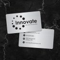 Aluminum Business Cards