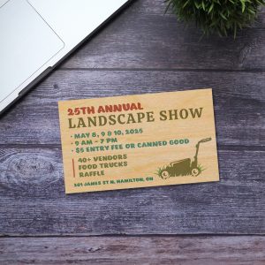 Direct Print Wood Business Card