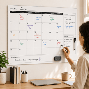 Dry Erase Calendar Posters